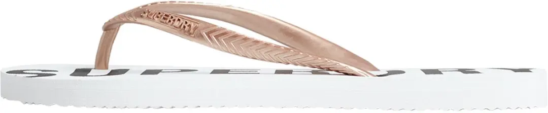 Superdry Dames Teenslippers Code Core Optic/Metallic Rose 40/41 - afbeelding 3 van 6