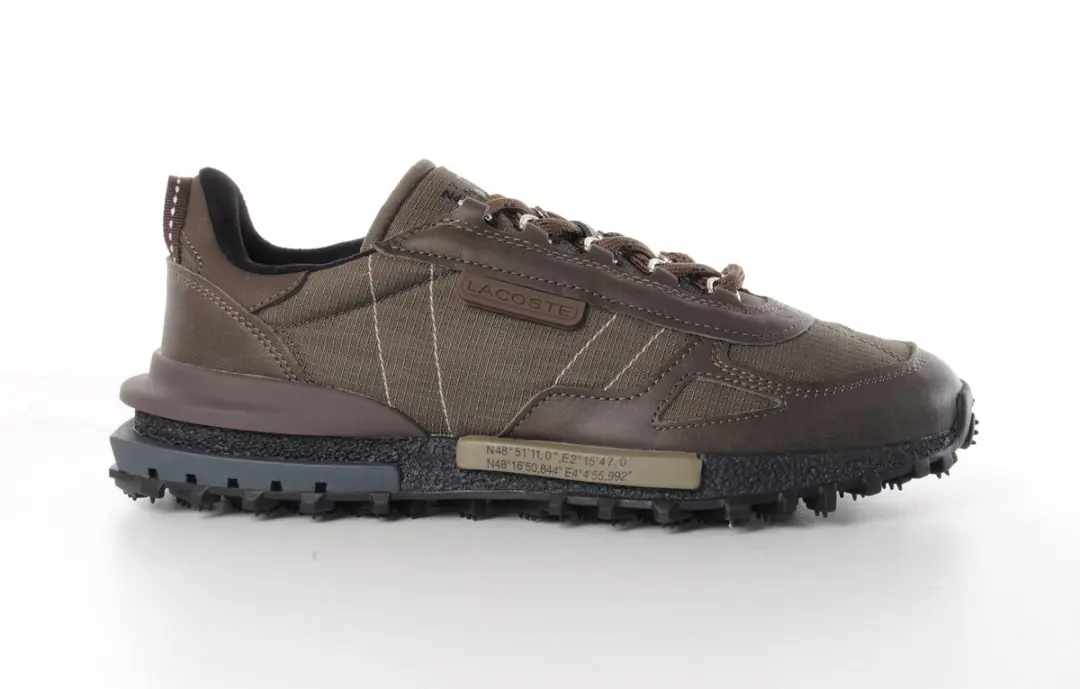 Lacoste Elite Active 225 Sneakers - Heren - Bruin - afbeelding 2 van 6