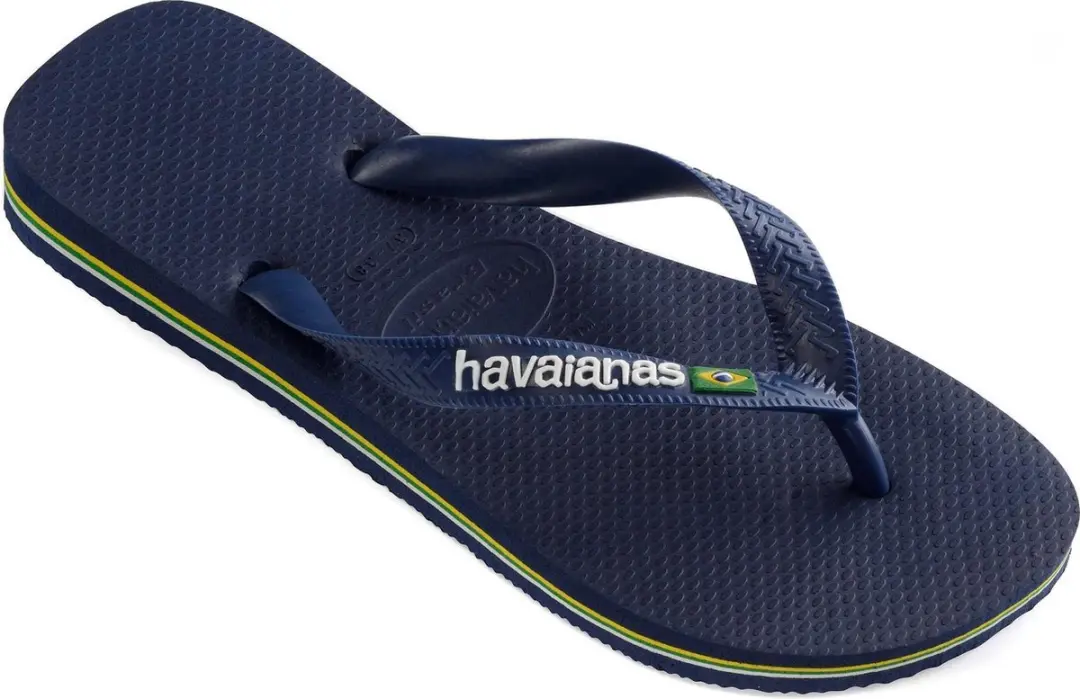 Havaianas Brasil Logo Teenslipper - Navy - afbeelding 3 van 6