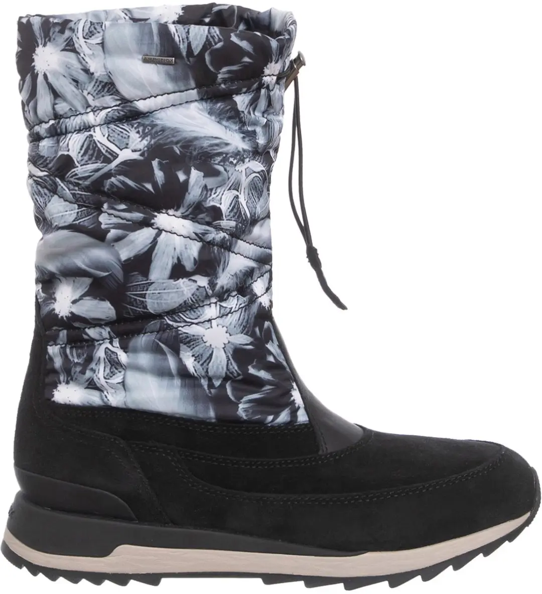 Geox Snowboots D Aneko Abxc Achterkant + suède