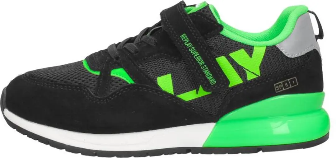 Replay Shoot Jr8 Lage sneakers - Jongens - Zwart - Maat 29 - afbeelding 2 van 6