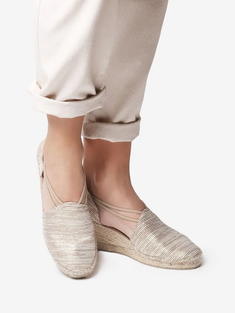 Toni Pons Tania-ZR Dames Sandaal - Beige Multi