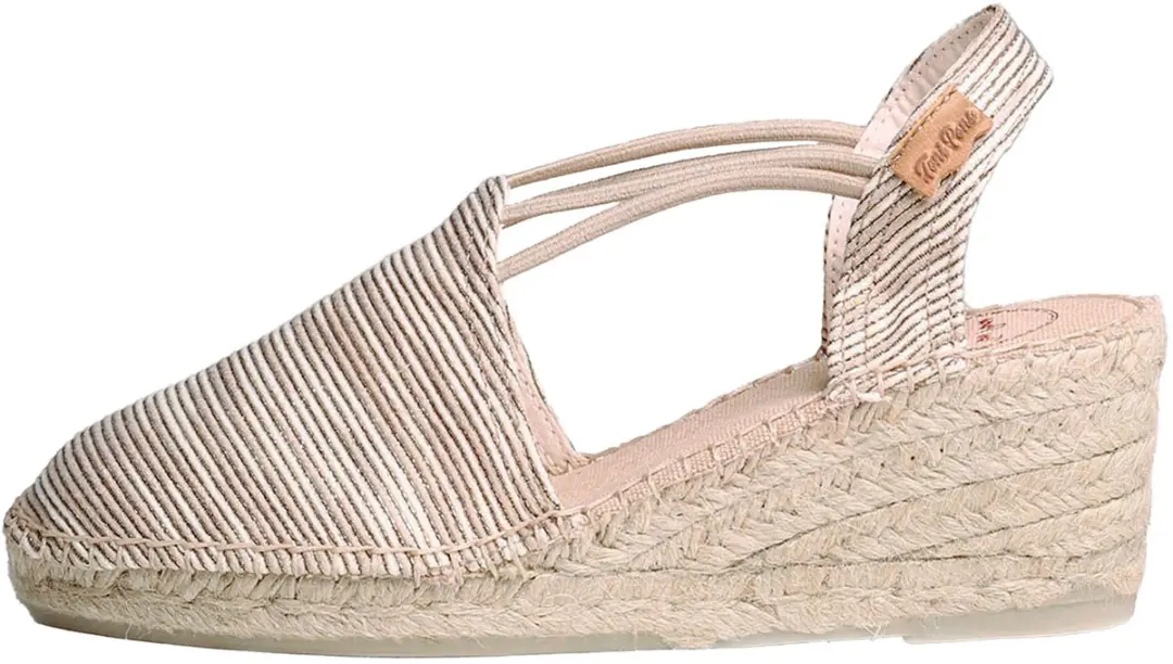 Toni Pons Tania-ZR Dames Sandaal - Beige Multi