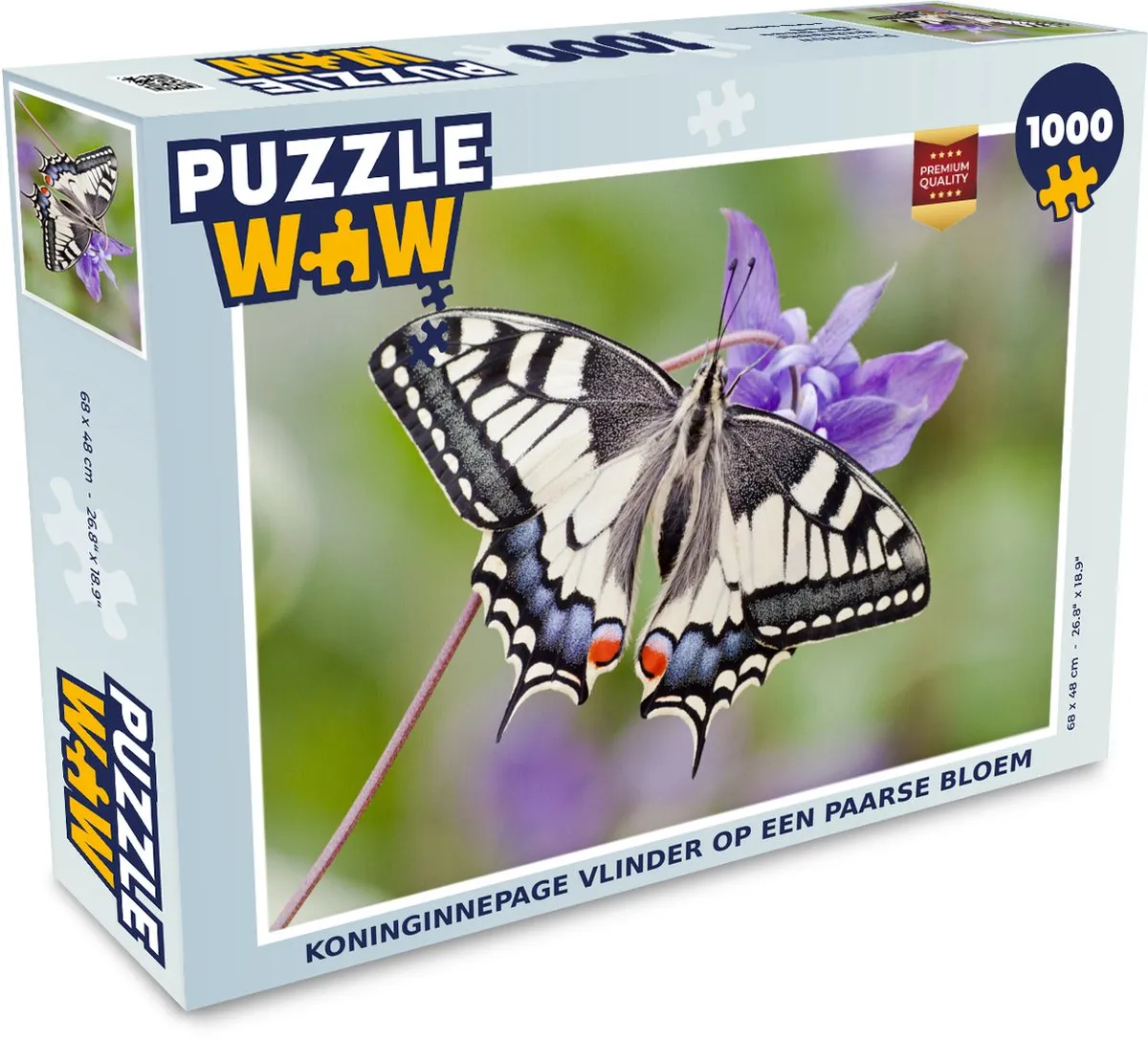 PuzzleWow Koninginnepage Legpuzzel 1000 Stuks