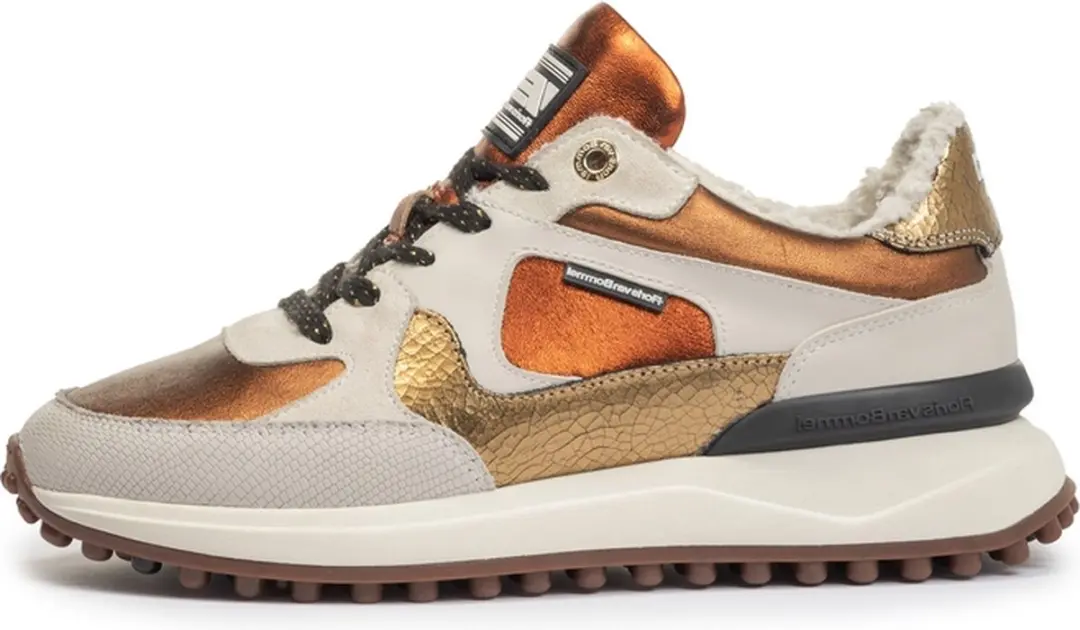 Floris van Bommel Noppi 34.01 Sneakers - Dames - Brons - 37,5 - afbeelding 3 van 6