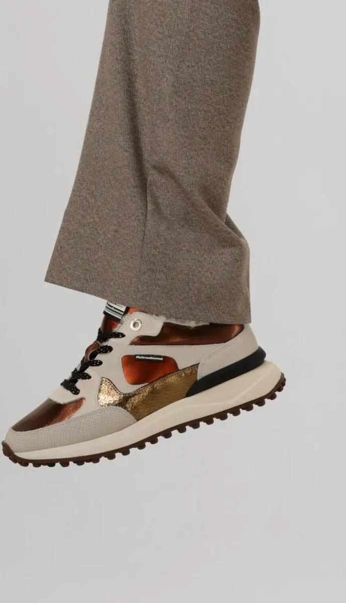 Floris van Bommel Noppi 34.01 Sneakers - Dames - Brons - 37,5 - afbeelding 2 van 6