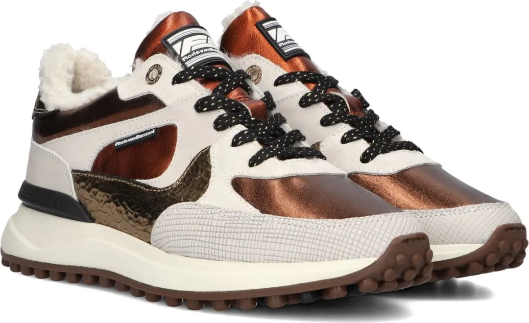 Floris van Bommel Noppi 34.01 Sneakers - Dames - Brons - 37,5 - afbeelding 4 van 6