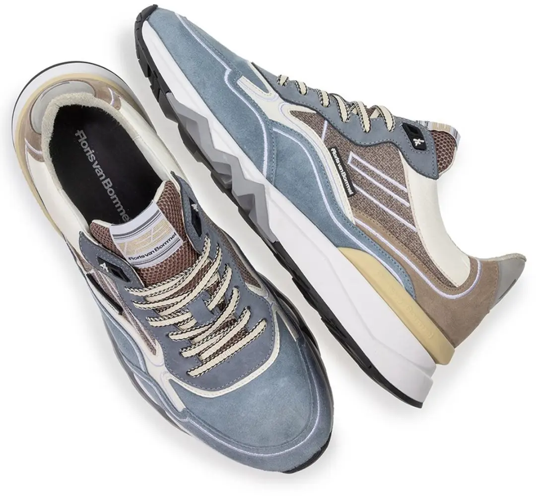 Floris van Bommel DE ZAGER 03.02 Lage Sneakers - Blauw - afbeelding 5 van 6