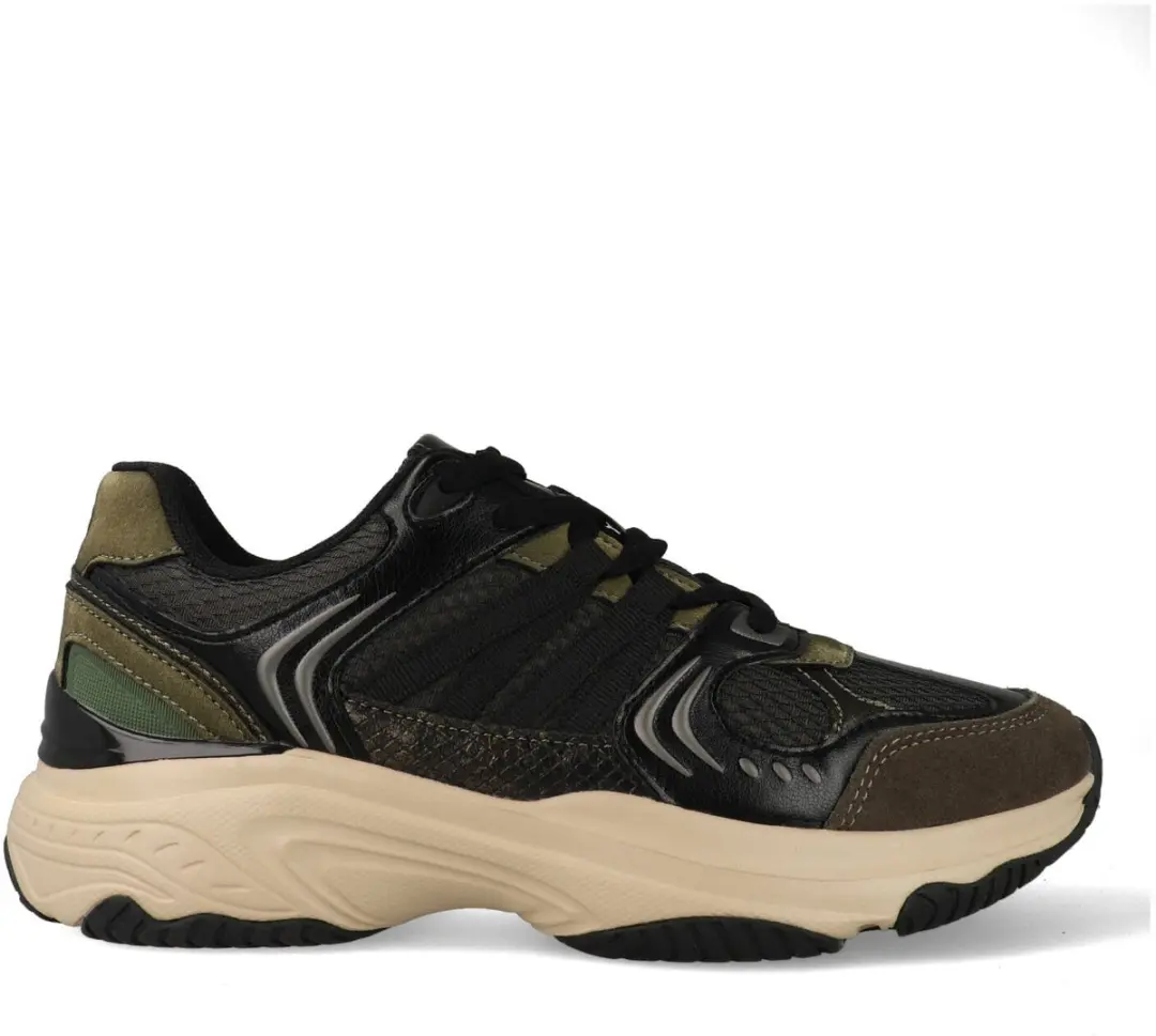 Mexx Sneakers Vyella Pax Zwart / Groen-39