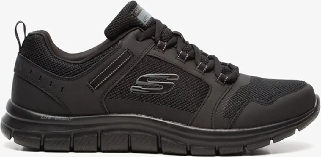 Skechers Track Knockhill Heren Sneakers 47.5 - Zwart - afbeelding 5 van 6