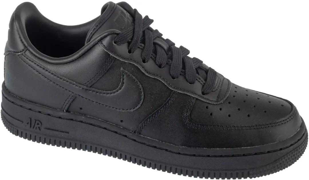 Nike Air Force 1 '07 Fresh, Unisex, Zwart, Sneakers, maat: 39