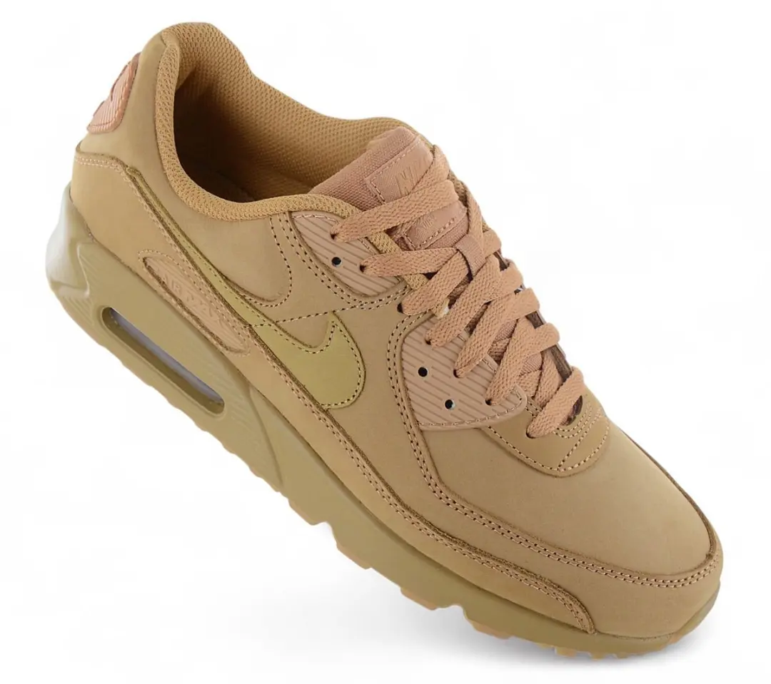 Nike Air Max 90 Premium Heren Sneakers - Bruin - afbeelding 2 van 6