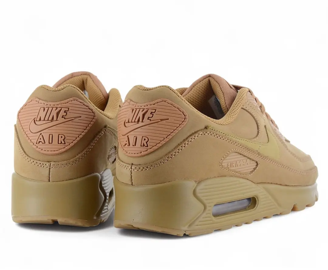 Nike Air Max 90 Premium Heren Sneakers - Bruin - afbeelding 5 van 6