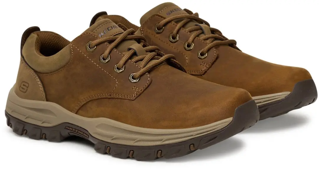 Skechers Leland 204920-DSRT Herenschoenen - Bruin - afbeelding 2 van 6