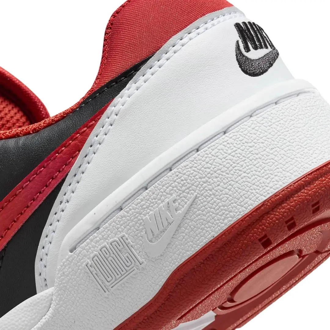 Nike Full Force Sneakers Junior 38 - Wit/Rood/Zwart - afbeelding 5 van 6