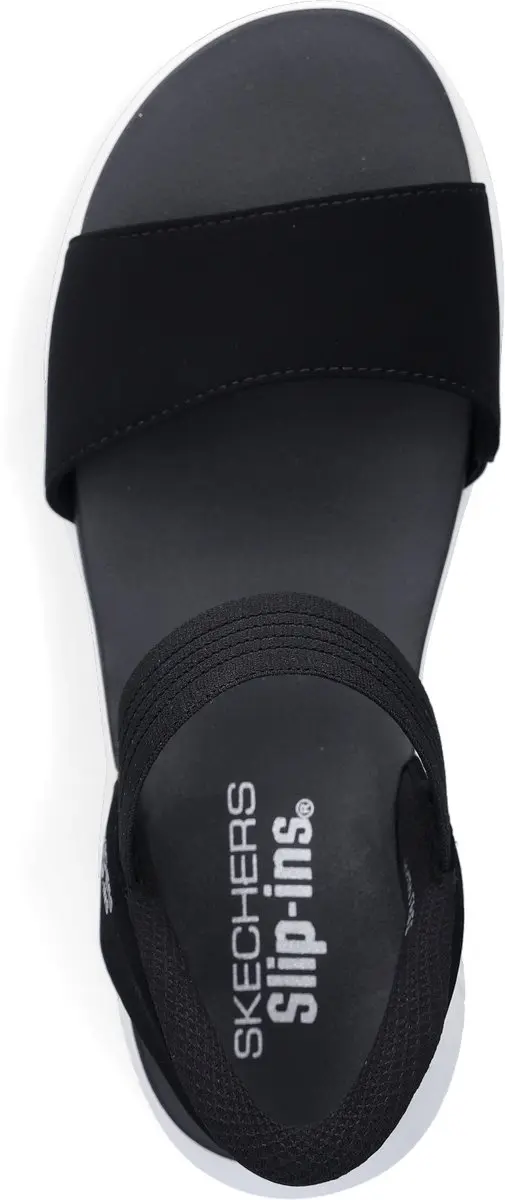 Skechers Slip-Ins Ultra Flex 3.0 Summerville Sandalen - Zwart - afbeelding 4 van 6