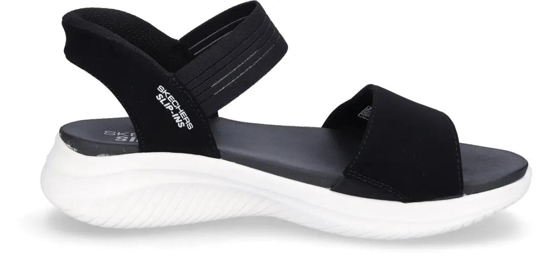 Skechers Slip-Ins Ultra Flex 3.0 Summerville Sandalen - Zwart - afbeelding 2 van 6