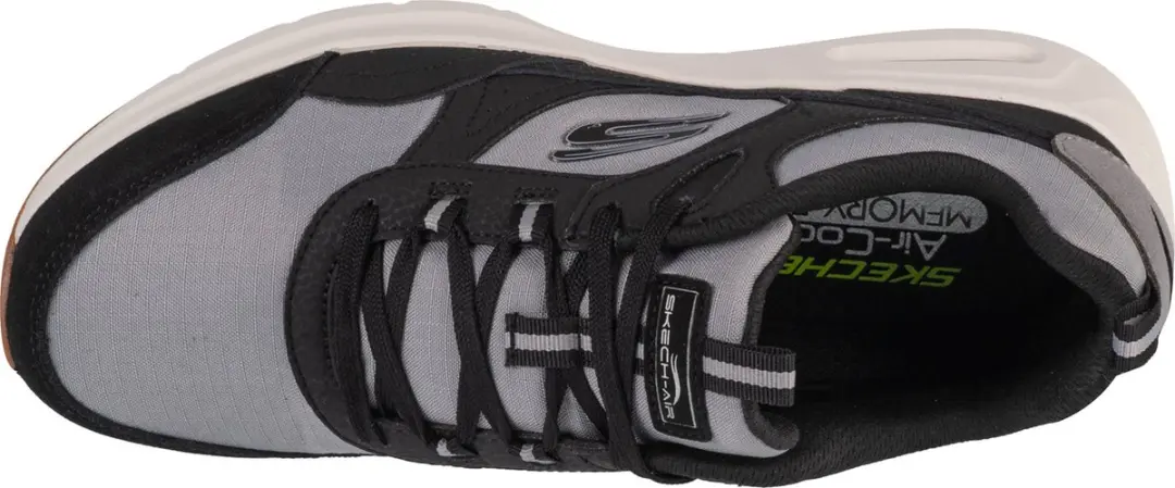 Skechers Skech-Air Court Yatton Sneakers - Zwart