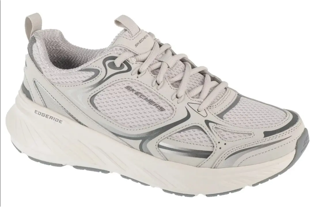 Skechers Edgeride Silver Eclipse Sneakers - Grijs - afbeelding 2 van 6