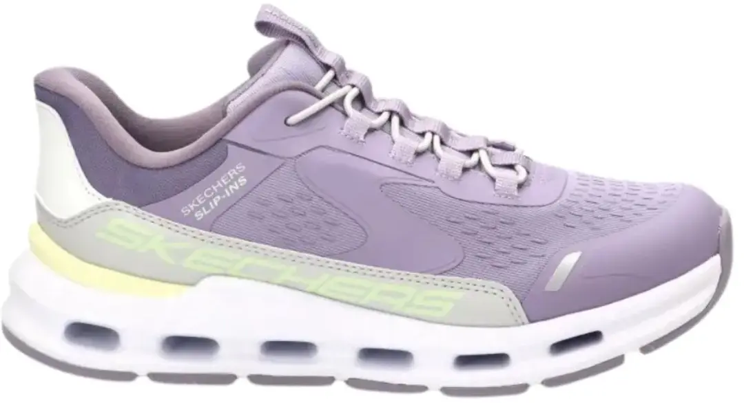 Skechers glide step vista lane in de kleur paars.