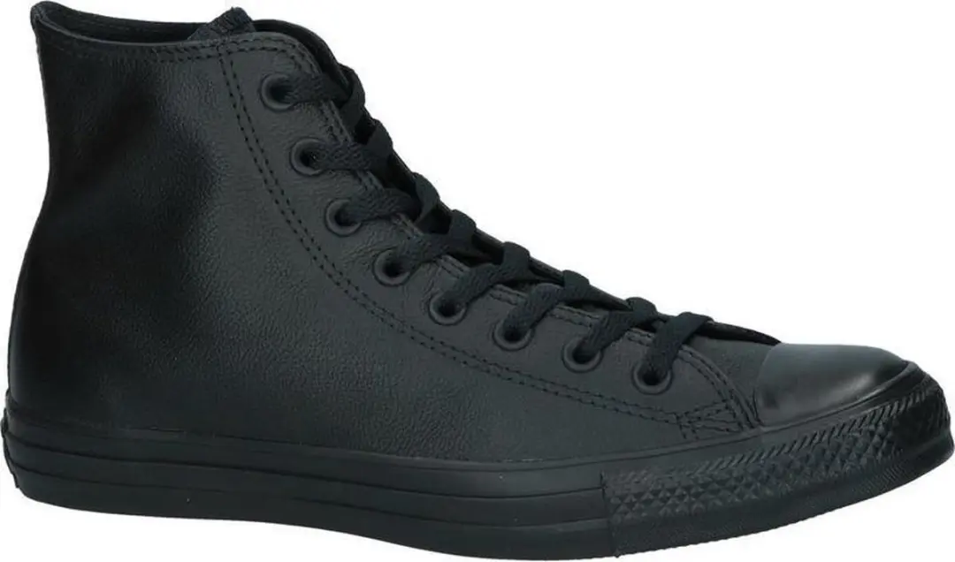 Converse All Stars Leather Hoog 135251C Zwart-39.5