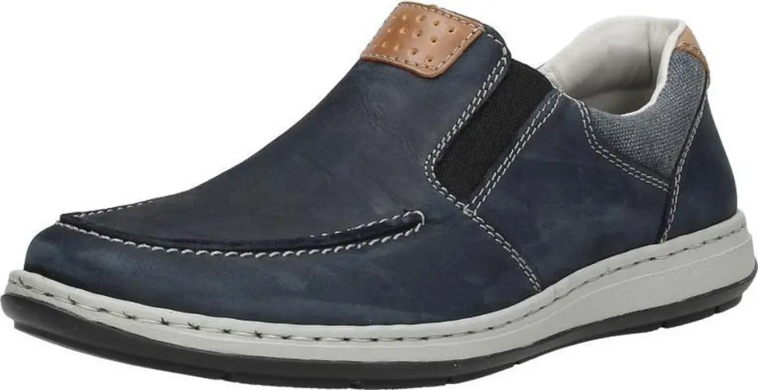 Rieker Instappers blauw - Maat 42