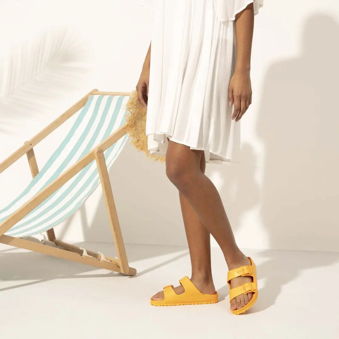 Birkenstock Arizona Eva Slides - 37 - Oranje - afbeelding 3 van 6