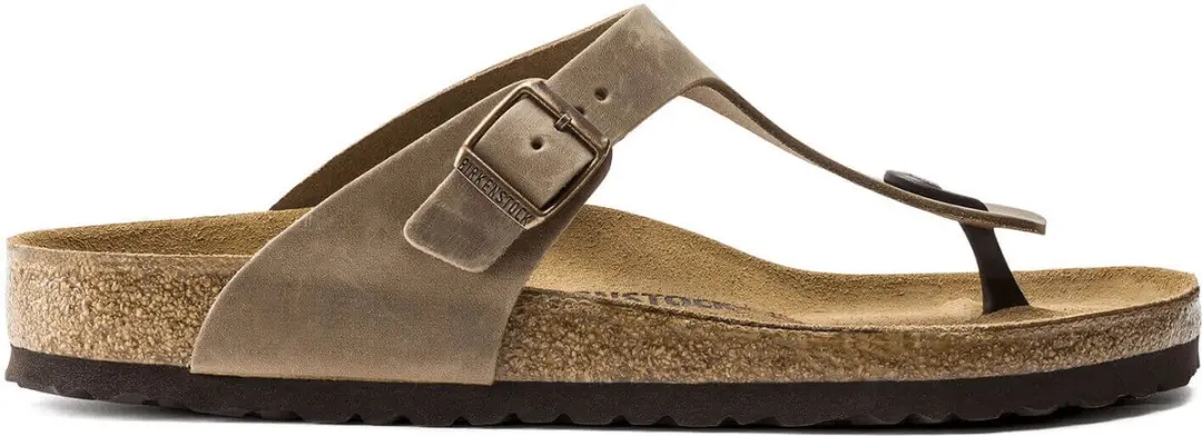 Birkenstock Gizeh Slippers Tobacco Brown Narrow-fit