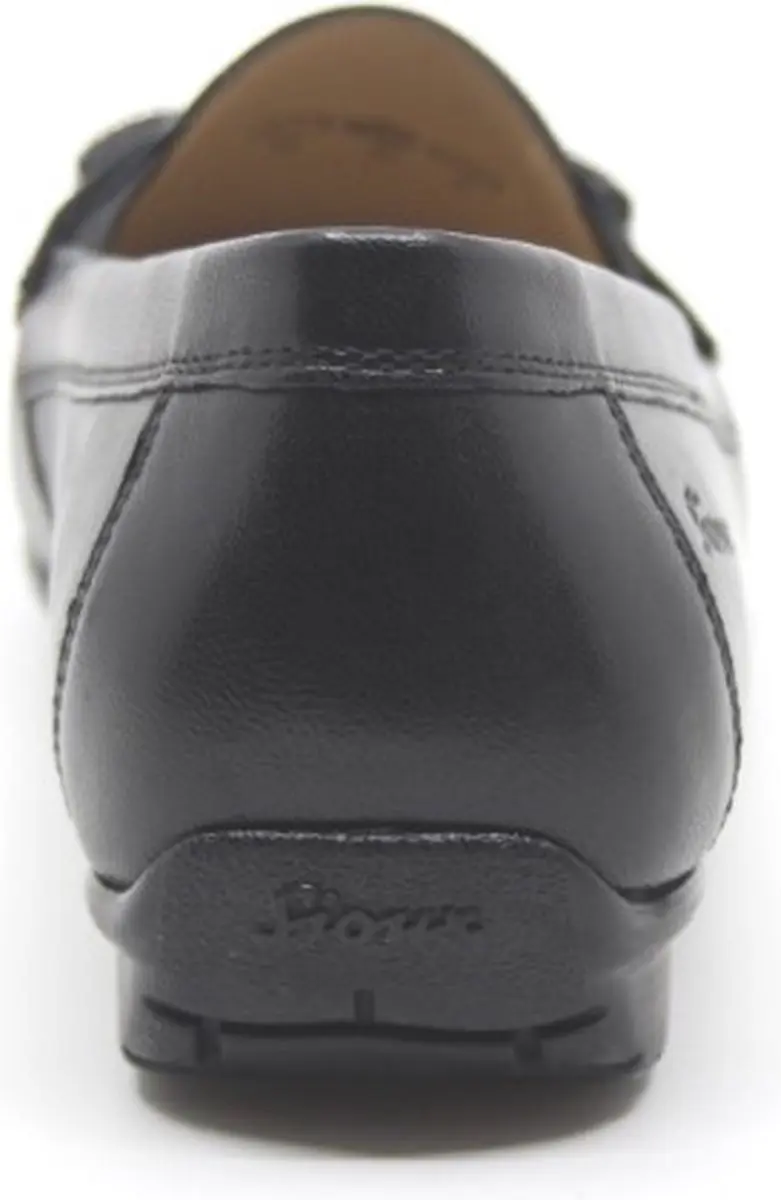 Sioux Cortizia 67745 H Instappers - Zwart Leer Dames - 41