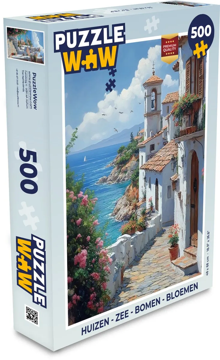 PuzzleWow Legpuzzel 500 Stuks