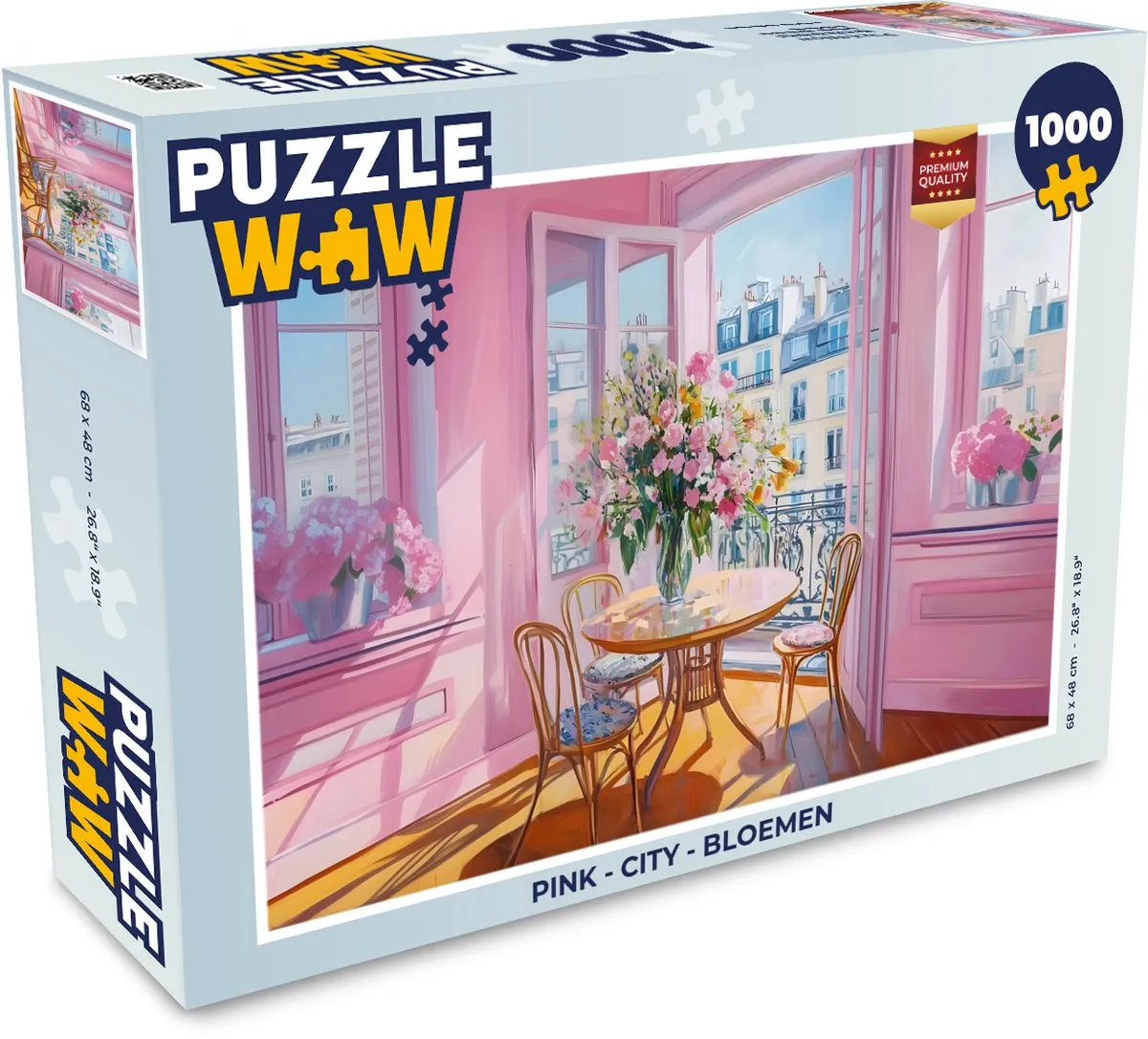 PuzzleWow Legpuzzel 1000 Stuks