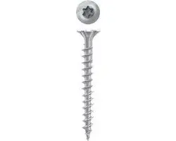 Dynaplus Torx 25 Platkop Schroeven 5x20mm - 200 Stuks - Verzinkt