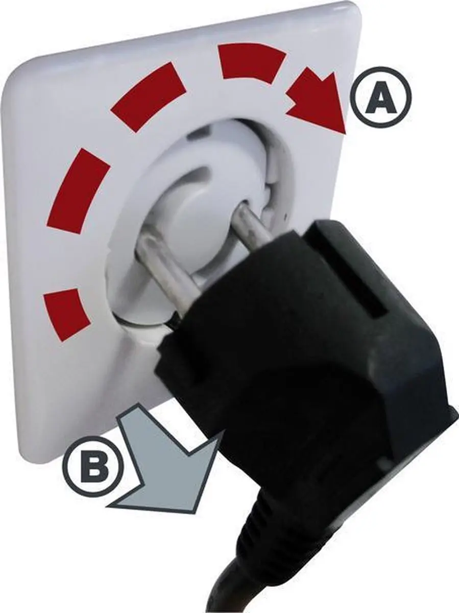 Brennenstuhl Contactbescherming Stopcontacten - 6 Stuks Wit