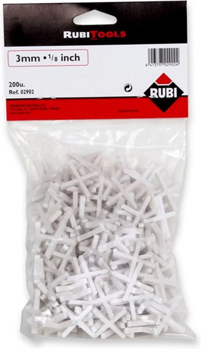 Rubi Tegelkruisjes 3mm - 300 Stuks