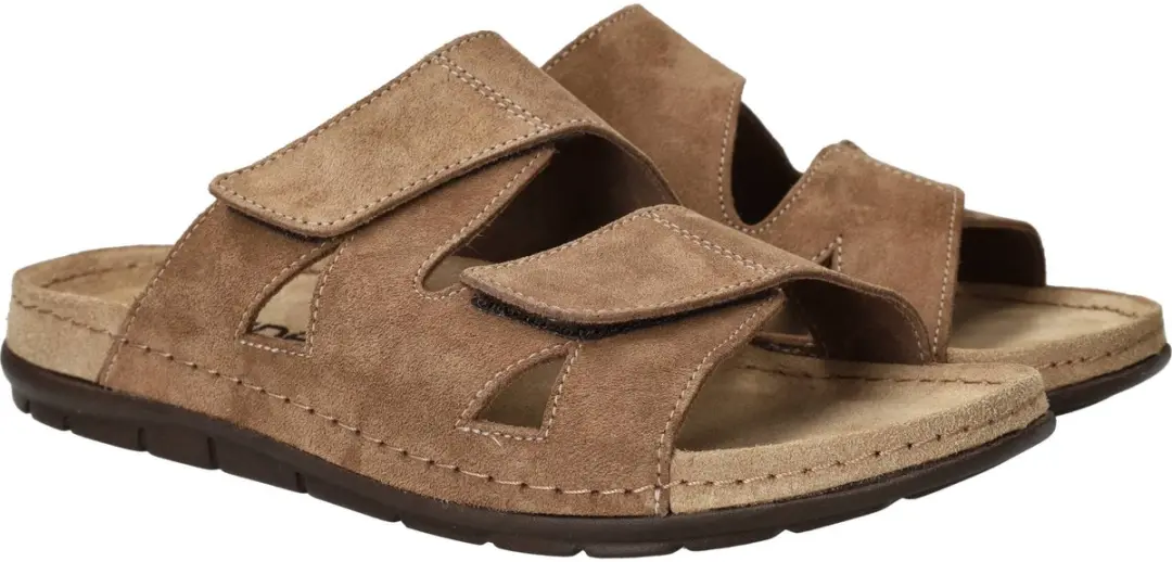 Rohde Slippers Heren Slides 44 - Beige