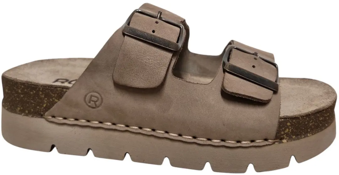 Rohde 6330 18 Slippers Beige Nubuck Dames
