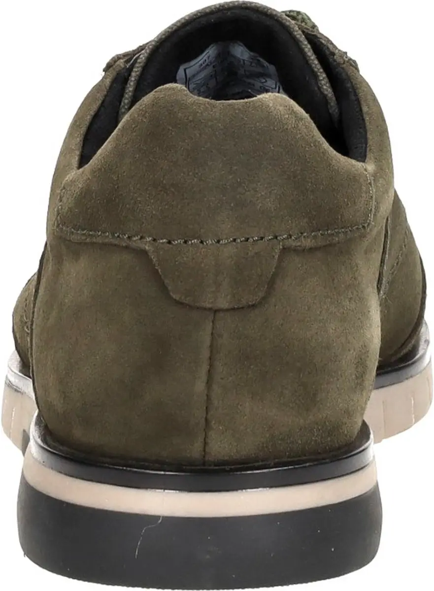 Bugatti Delron Sneakers - Groen Suede - Maat 45 - afbeelding 6 van 6