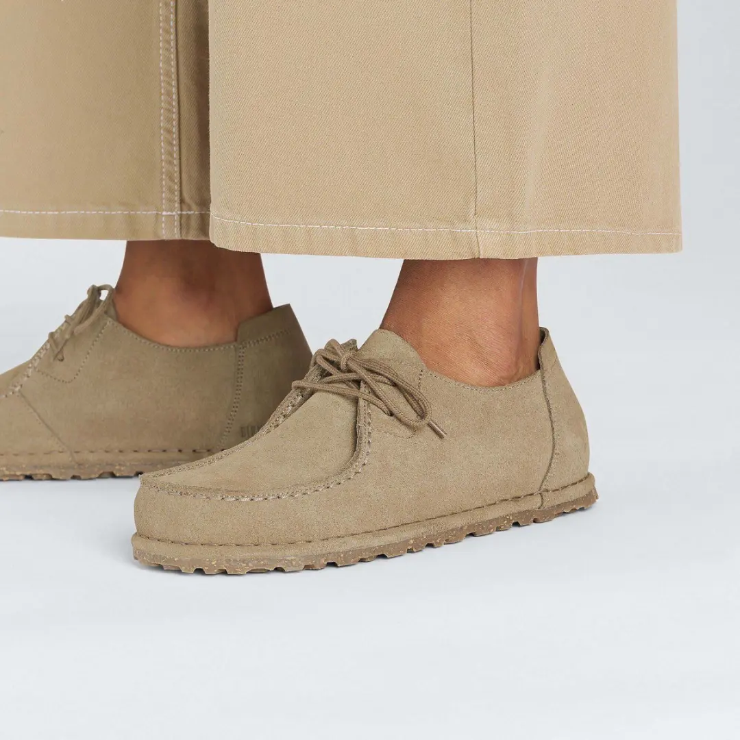 Nette Schoenen Birkenstock Utti Lace N Suede Leer