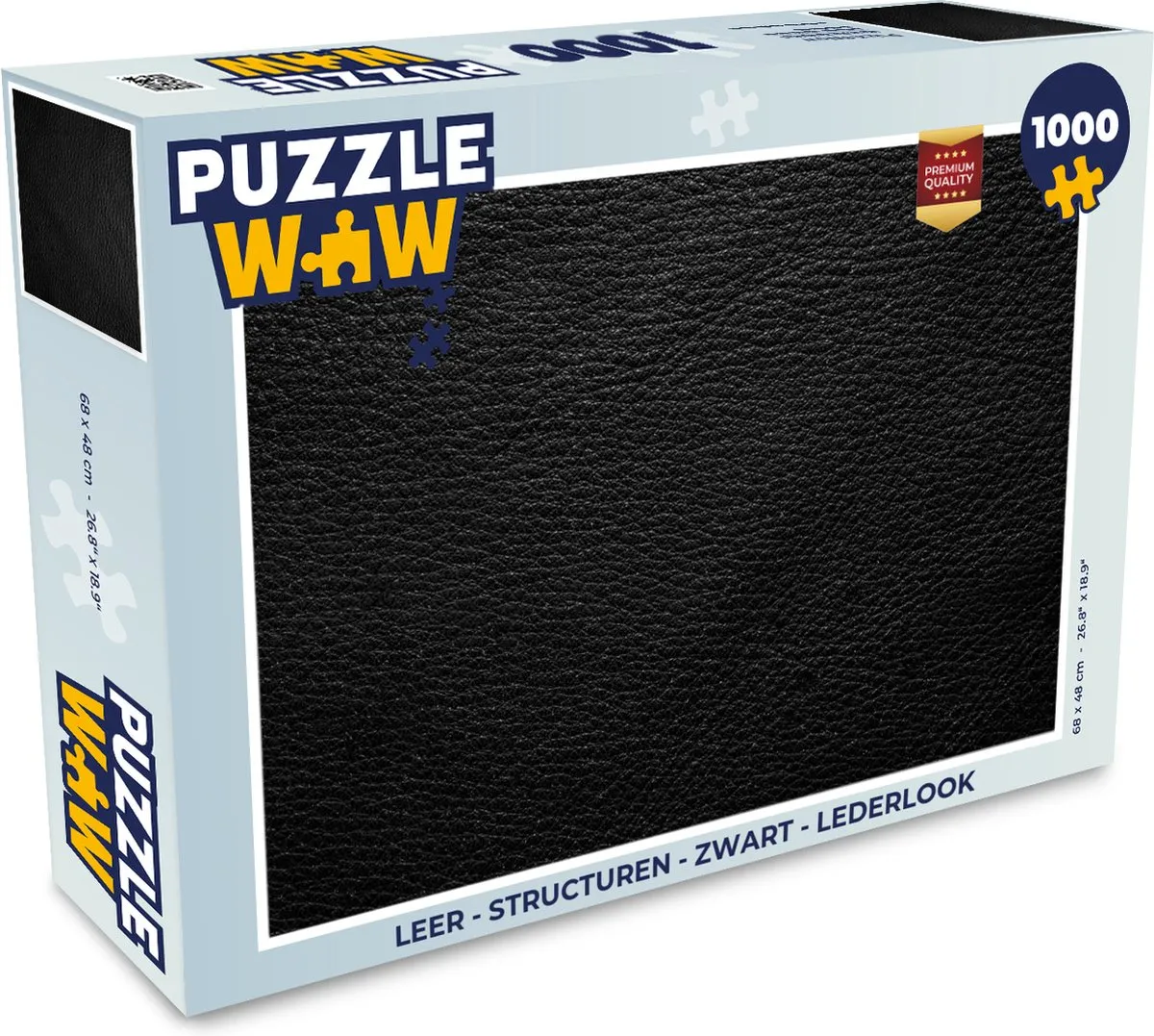 PuzzleWow Legpuzzel 1000 Stuks - Multicolor
