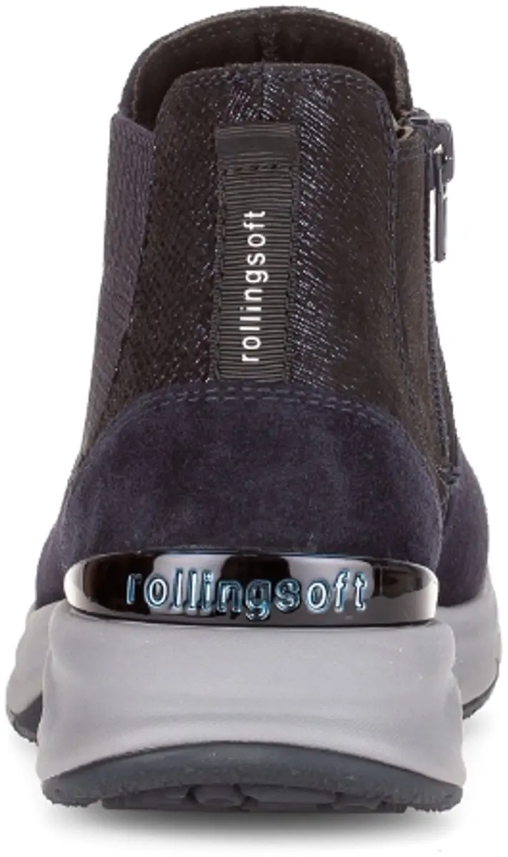Gabor Rollingsoft Veterboots 76.881.46 - Blauw