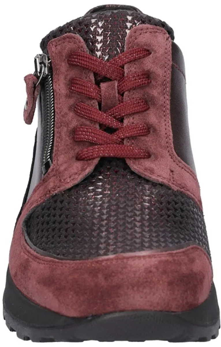 Wäldlaufer Hiroko H64007 Dames Sneakers - Bordeaux 37.5