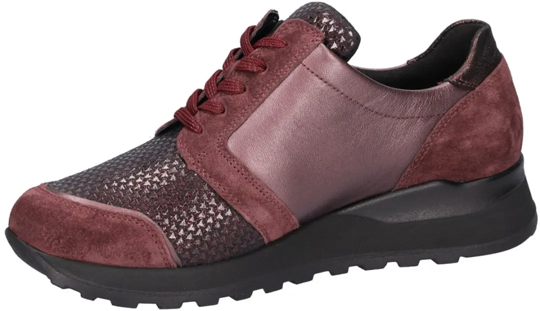 Wäldlaufer Hiroko H64007 Dames Sneakers - Bordeaux 37.5