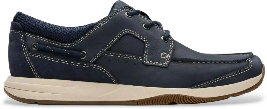 Clarks Sailview Lace leren bootschoenen