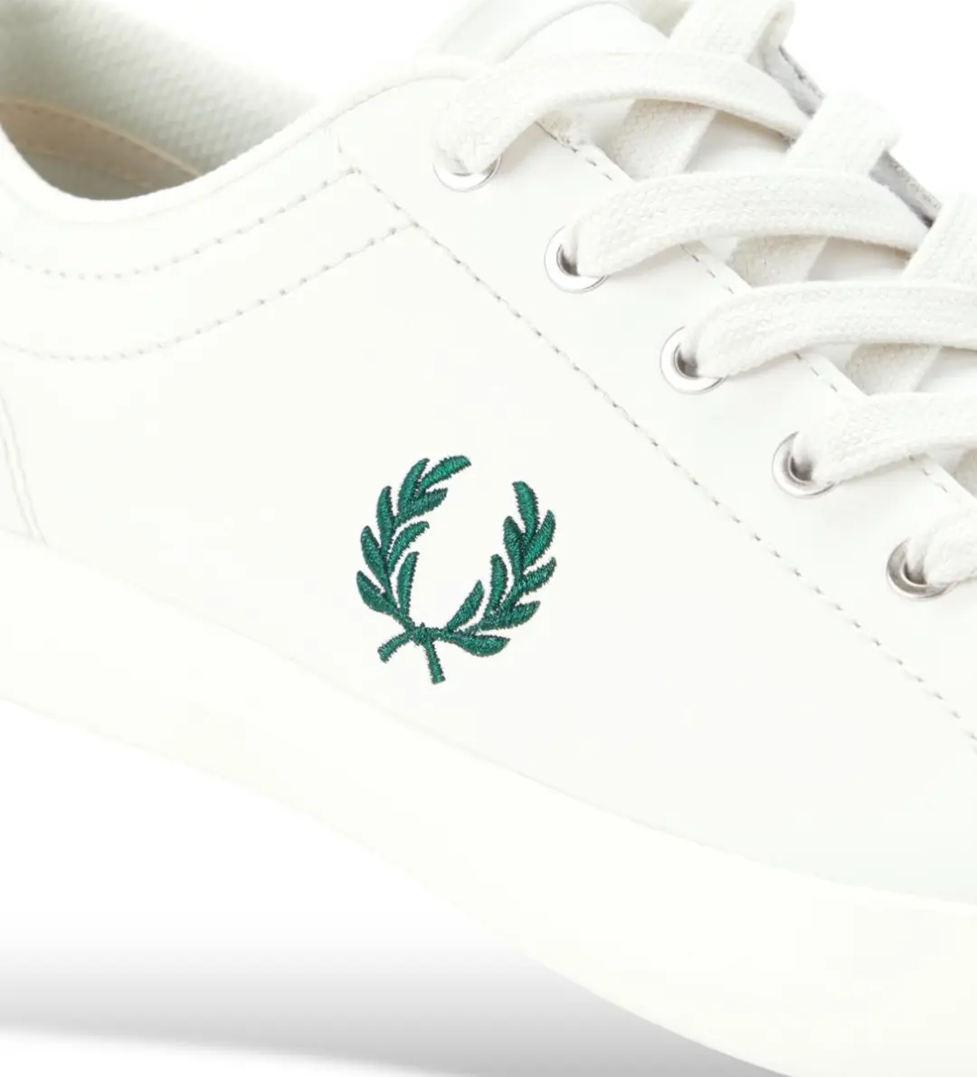 Fred Perry Baseline Leren Sneakers 45 - Wit