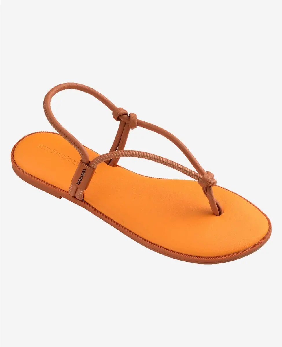 Havaianas Una Acai Dames Sandalen - 41 - Geel