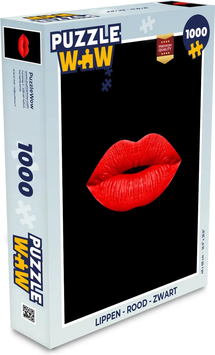 PuzzleWow Legpuzzel 1000 Stuks - Multicolor