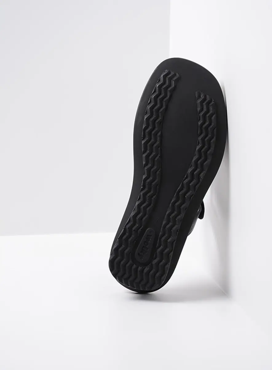 Wolky Isa Slippers - Zwart Leer - afbeelding 2 van 6