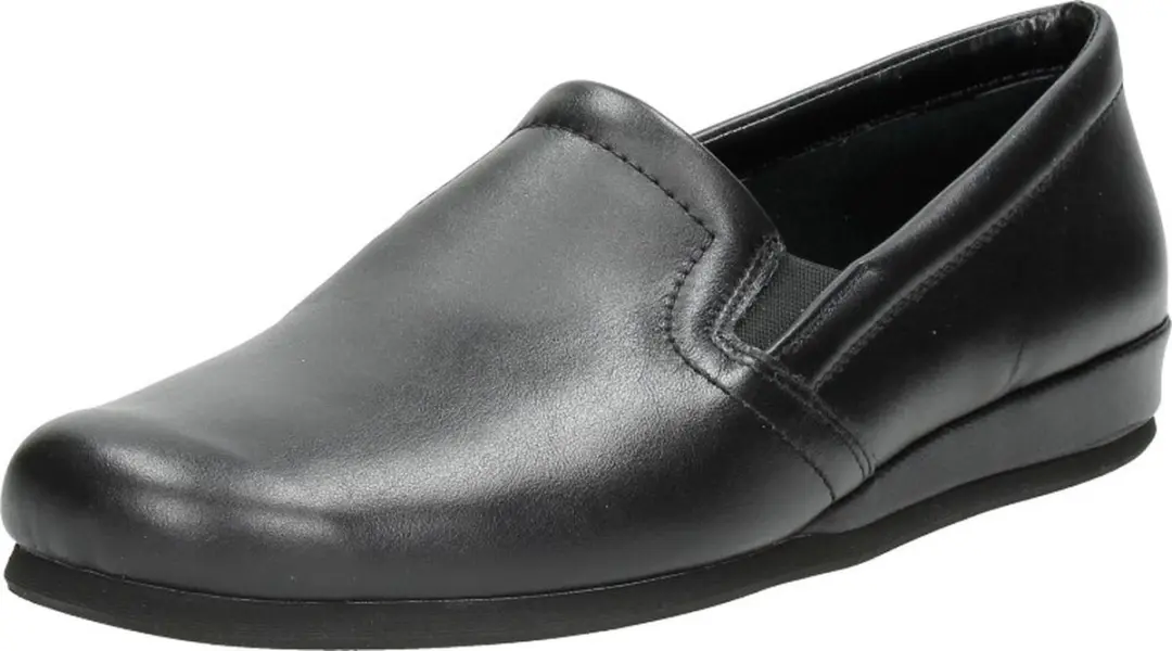 Rohde Heren Pantoffels 6402 - Leer - Zwart - Maat 47 - afbeelding 3 van 6