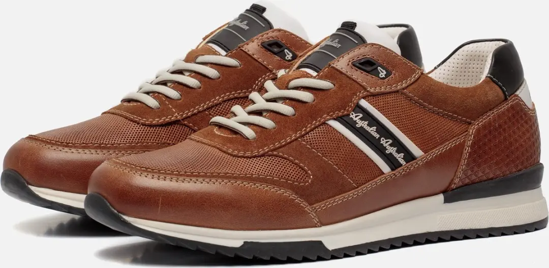 Australian Filmon Sneakers cognac Leer