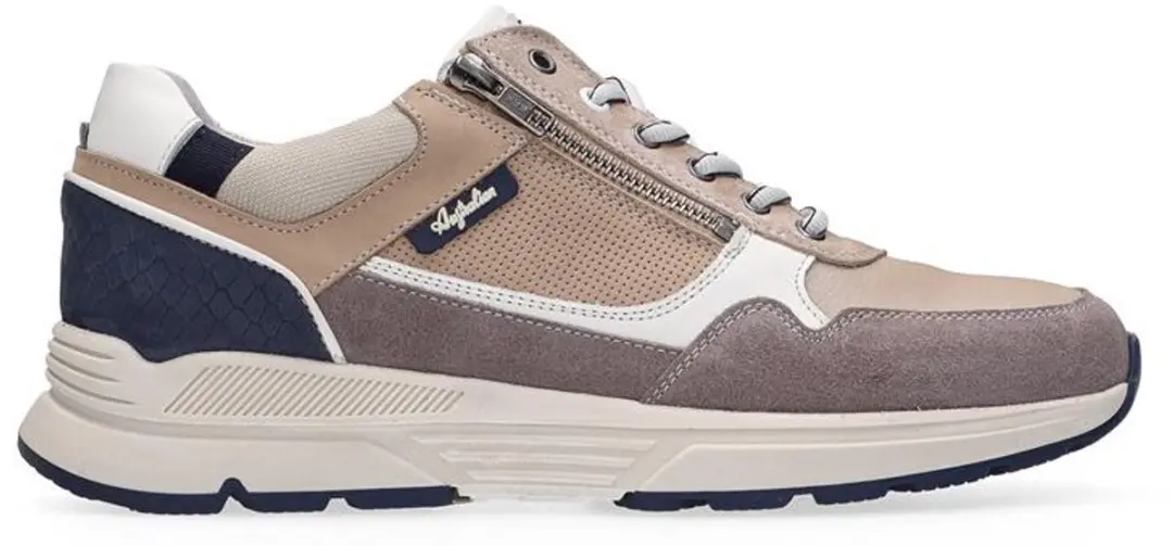 Australian Sneaker Connery Wijdte K 15.1682.03-L68 Taupe Beige Combi